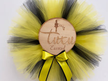 Load image into Gallery viewer, Yellow with a touch of black costume short children’s tutu
