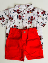 Load image into Gallery viewer, Christmas shirt &amp; short set
