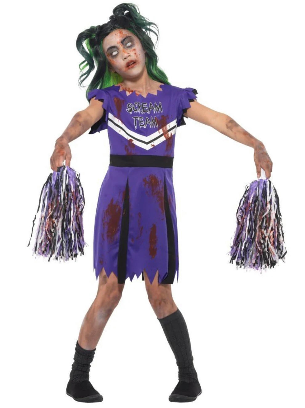 Zombie Cheerleader Halloween costume