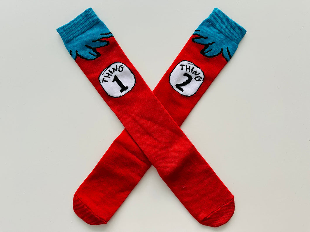 A PAIR OF COSTUME THANGS SOCKS!!