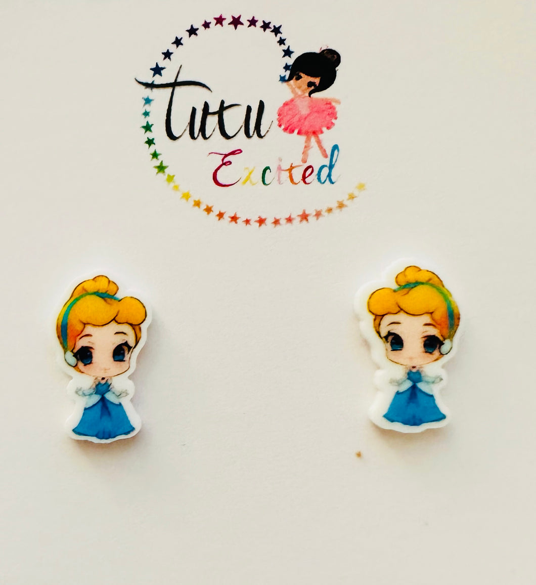 “Snow Queen” stud accessories