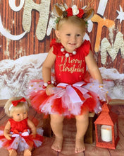 Load image into Gallery viewer, “PRANCER” Christmas children’s tutu
