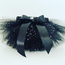 Load image into Gallery viewer, “SASS” Short black with sparkles children’s tutu
