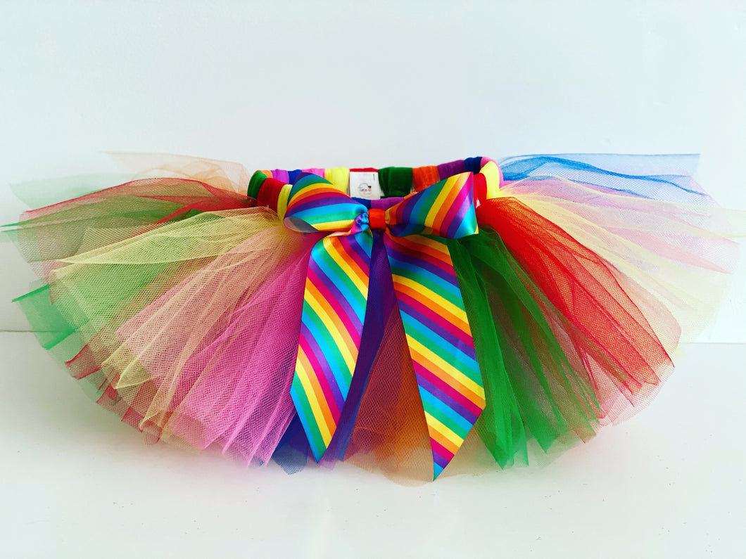 “RAINBOW BRIGHT” short children’s tutu