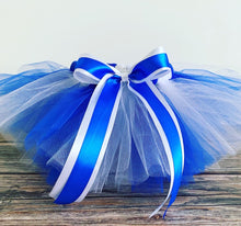 Load image into Gallery viewer, “ELIYAH” Royal blue &amp; white short children’s tutu
