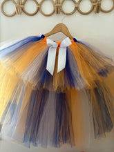 Load image into Gallery viewer, 80’s vibe neon Hi Low tutu “SHOWTIME”
