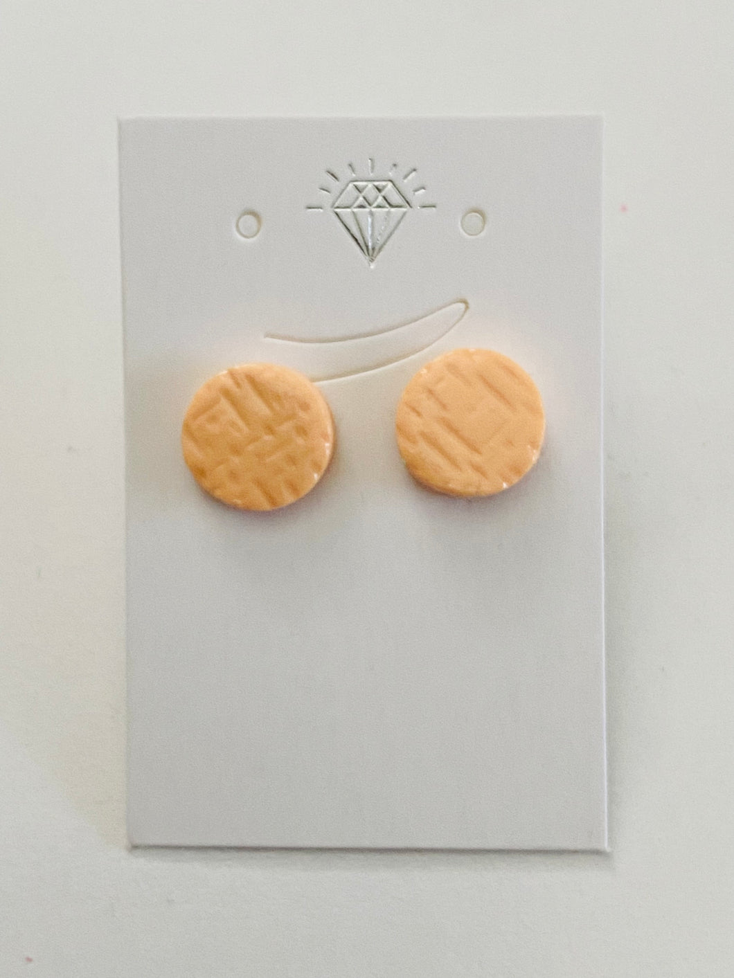 “Orange Mist” stud accessories