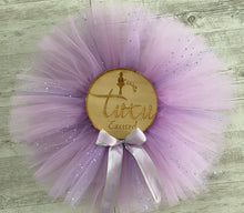 Load image into Gallery viewer, “THEADORA” Lilac with sparkles short children’s tutu
