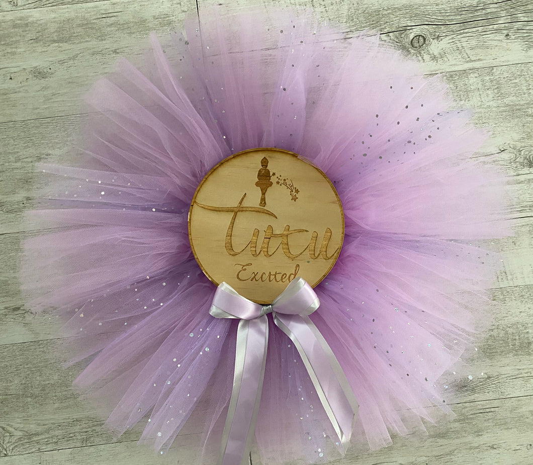 “THEADORA” Lilac with sparkles short children’s tutu