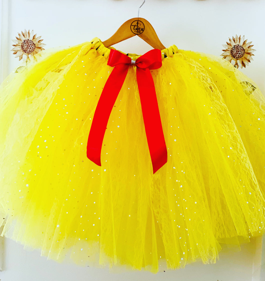 “A Touch of Snow” long tutu