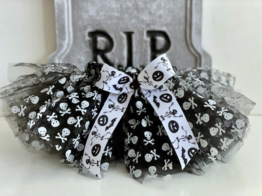 Halloween glow in the dark short tutu