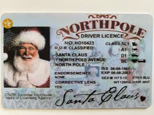 Load image into Gallery viewer, Santa’s special Christmas license
