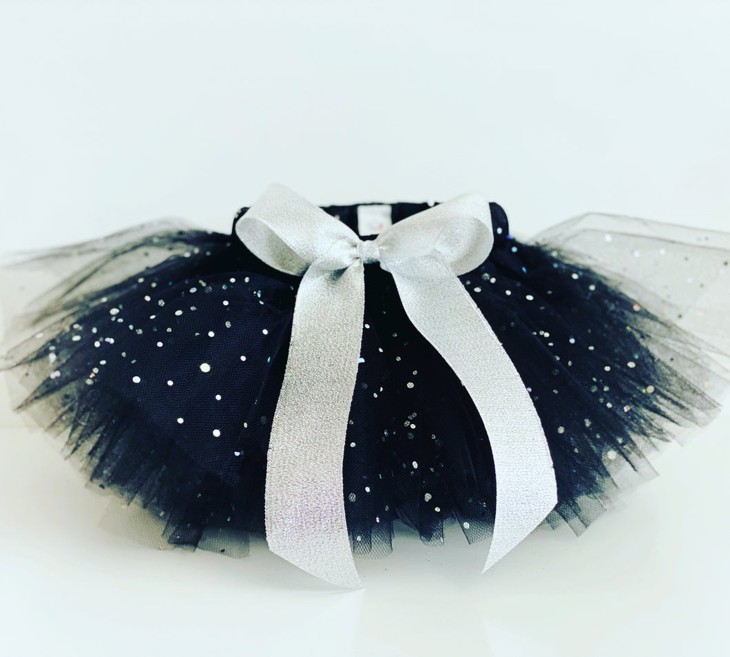 “SASS” short black & sequin tutu