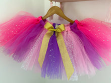 Load image into Gallery viewer, Pinks, purples &amp; sparkles short children’s tutu
