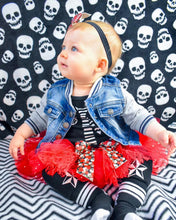 Load image into Gallery viewer, “ ROCK CHICK” short tutu
