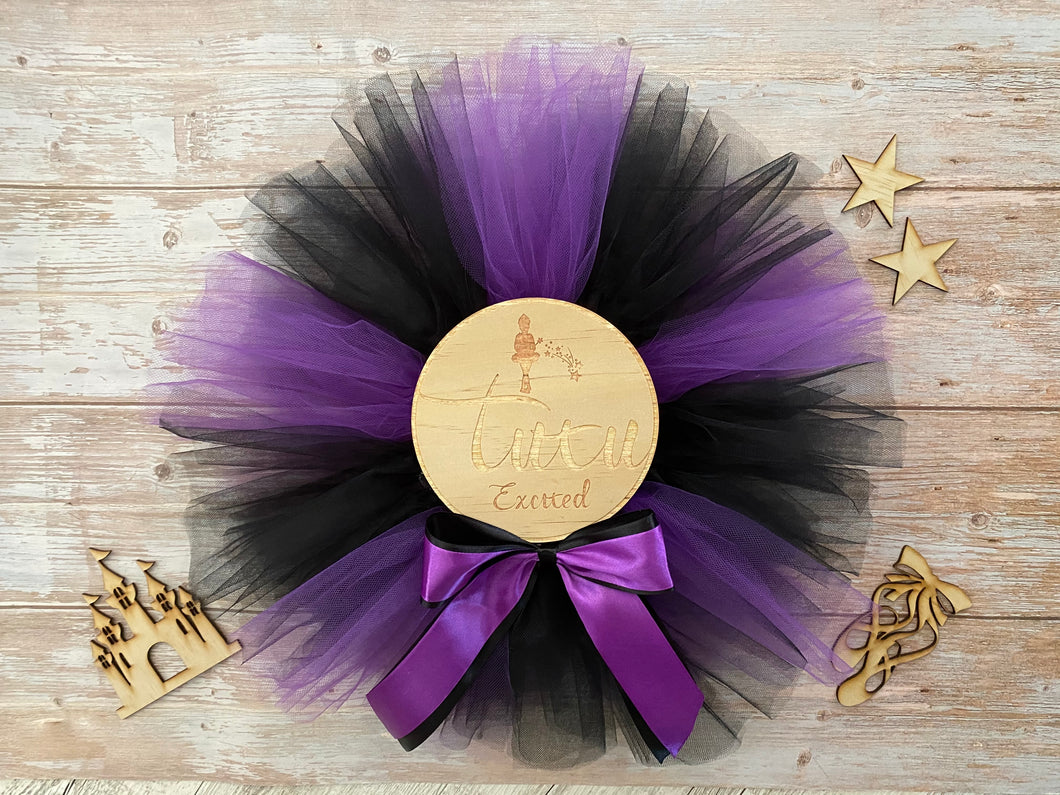 Costume black & purple children’s tutu