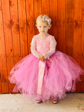 Load image into Gallery viewer, Long dusty pink children’s tutu
