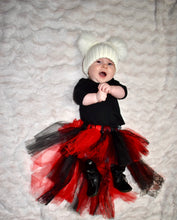 Load image into Gallery viewer, “HARLEQUIN” hi low street style tutu
