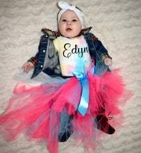 Load image into Gallery viewer, 80’s vibe neon Hi Low tutu “EDYN”
