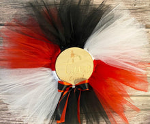 Load image into Gallery viewer, Red, black &amp; white short children’s tutu
