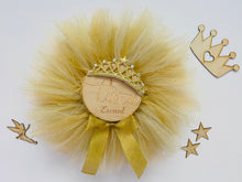 Load image into Gallery viewer, “OLD GOLD”  gold sparkle short children’s tutu
