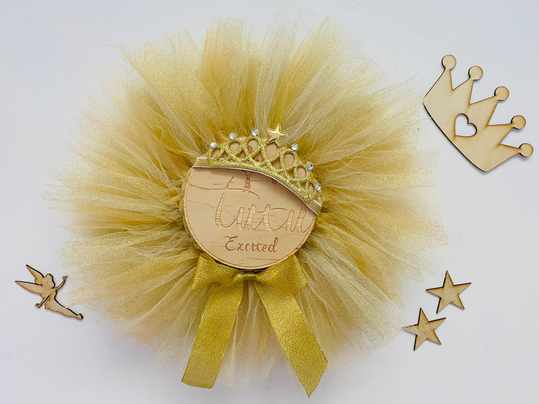 “OLD GOLD”  gold sparkle short children’s tutu