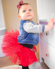 Load image into Gallery viewer, “ ROCK CHICK” short tutu
