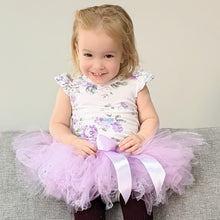 Load image into Gallery viewer, “THEADORA” Lilac with sparkles short children’s tutu
