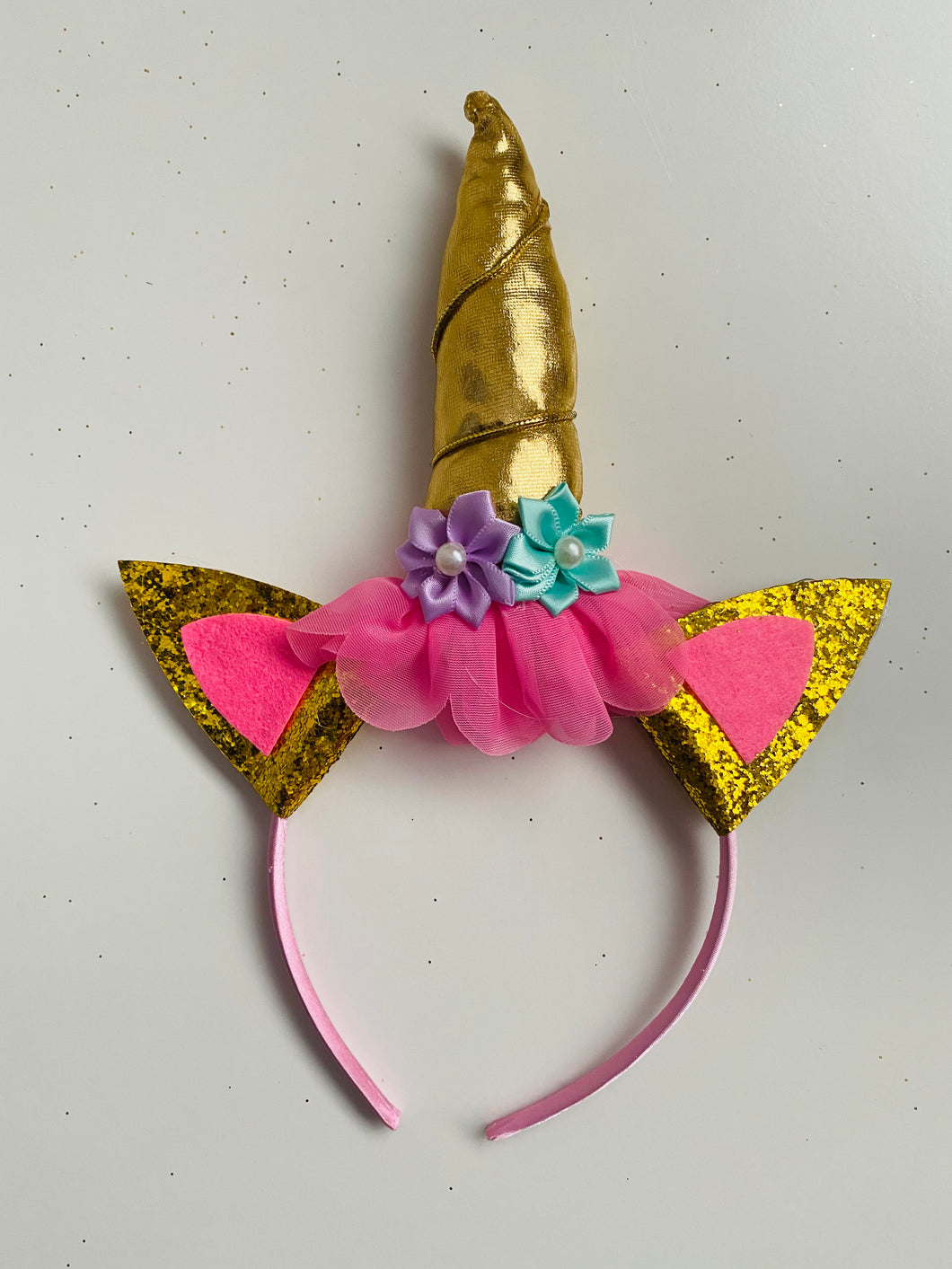 Unicorn gold  headband hair accessories